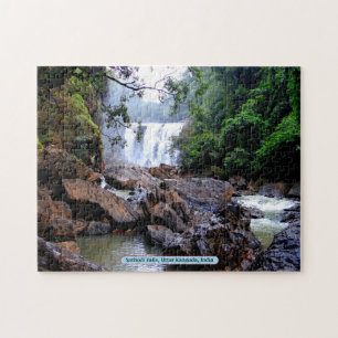 Puzzle Sathodi Falls, Uttar Kannada, Inde