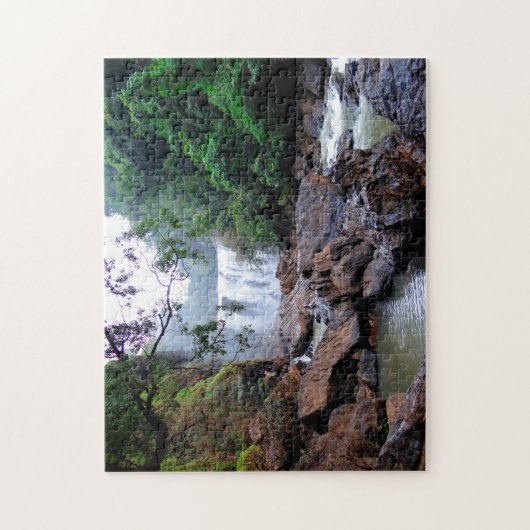 Puzzle Sathodi tombe kali river India. (Vertical)