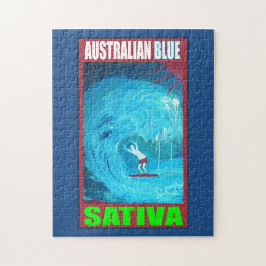 PUZZLE SATIVA BLEU AUSTRALIEN (Vertical)