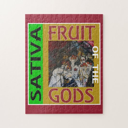 PUZZLE SATIVA FRUIT OF THE GODS (Vertical)