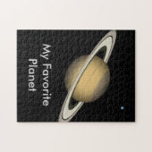 PUZZLE - Saturn - ma planète préférée (Horizontal)
