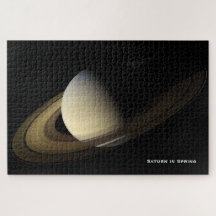 Saturne à l'équinoxe du printemps, Cassini-Huygens