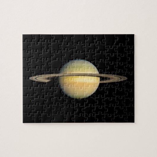 Puzzle Saturne pendant l'équinoxe (Horizontal)