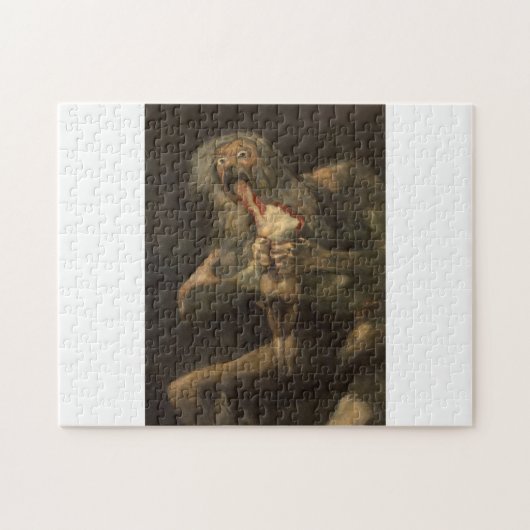 Puzzle Saturno devorando a su hijo francisco de goya (Horizontal)
