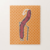 Puzzle Saucisse sèche chinoise gras vieilli Cantonese Lap (Vertical)