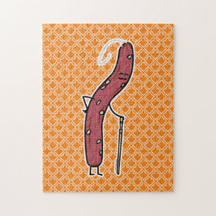 Puzzle Saucisse sèche chinoise gras vieilli Cantonese Lap