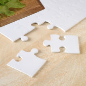 Puzzle Saucisse sur le plateau. (Côté)