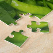 Puzzle Saut à la chaux de poivrons verts (Côté)