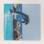 Puzzle Saut à un seul dauphin (Horizontal)