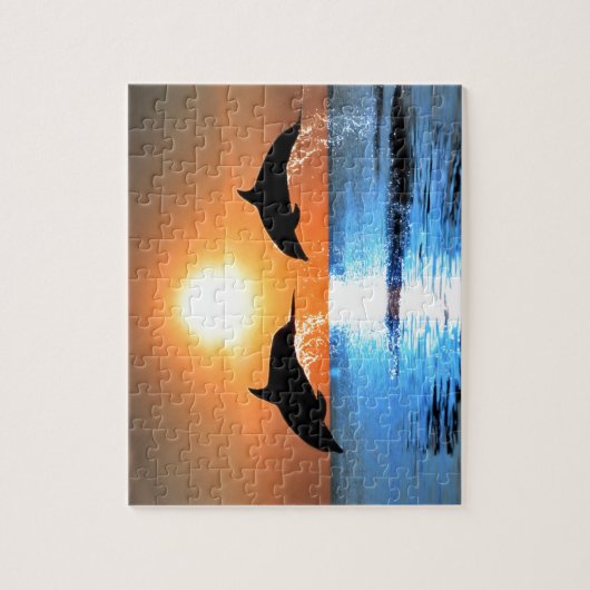 Puzzle Saut de dauphins (Vertical)