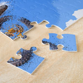 Puzzle Saut motocross motocross (Côté)