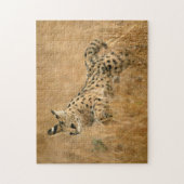 Puzzle Saut Serval (Leptailurus Serval) (Vertical)