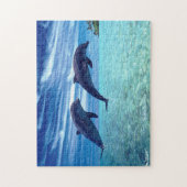 Puzzle Sauter les dauphins dans les Caraïbes, Jigsaw Puzz (Vertical)