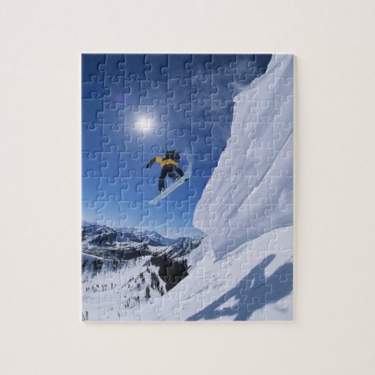 Puzzle Sauts dans le canyon de Snake Creek depuis Clayton (Vertical)