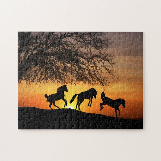 Puzzle Sauts Whimsical pour Joy Horse (Horizontal)