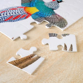 Puzzle sauvage coloré de faisans (Côté)