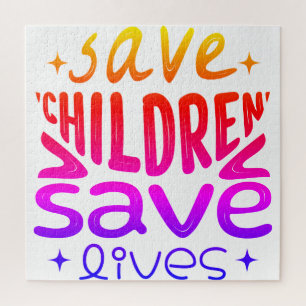 Puzzle Sauver les enfants, sauver des vies