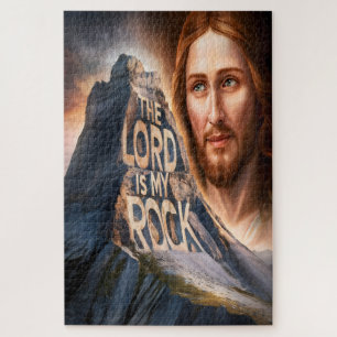 Puzzle Sauveur divin : Le Seigneur est mon roc