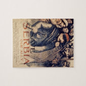Puzzle "Sauvez la Serbie notre allié", l'affiche, 1915 (Horizontal)