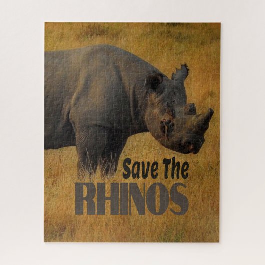 Puzzle Sauvez Les Rhinos (Vertical)