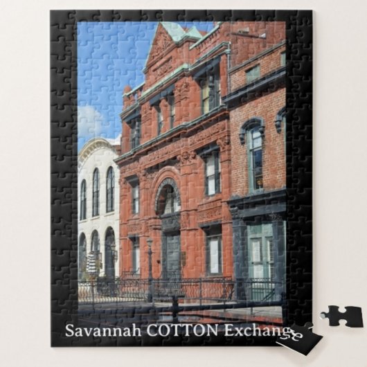 Puzzle Savannah Cotton Exchange Photographie Géorgie
