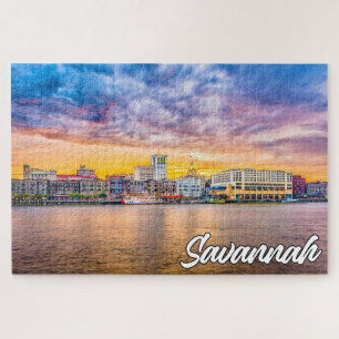 Puzzle Savannah, Géorgie, États-Unis