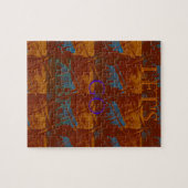 Puzzle Savannah Safari Lets Go Zebra Hakuna Matata mot (Horizontal)