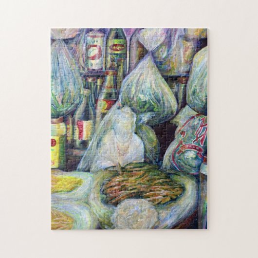 Puzzle Saveurs séchées à Singapour (Vertical)