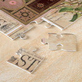 Puzzle Savon de parfum Rose vintage Retro Lilac (Côté)