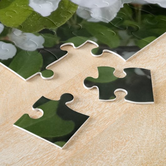 Puzzle Savourer l'odeur douce des fleurs de cerisiers (Côté)