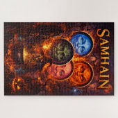 Puzzle Saw in ritual celestial moon faces epic 1000 piece (Horizontal)