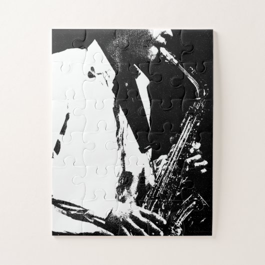 Puzzle Saxophone 11x14 30pc jpm (Vertical)