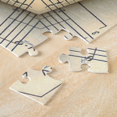 Puzzle Saxophone ~ Design musical étrange ~ Unique ~ (Côté)