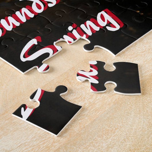 Puzzle Saxophone pivotant (Côté)