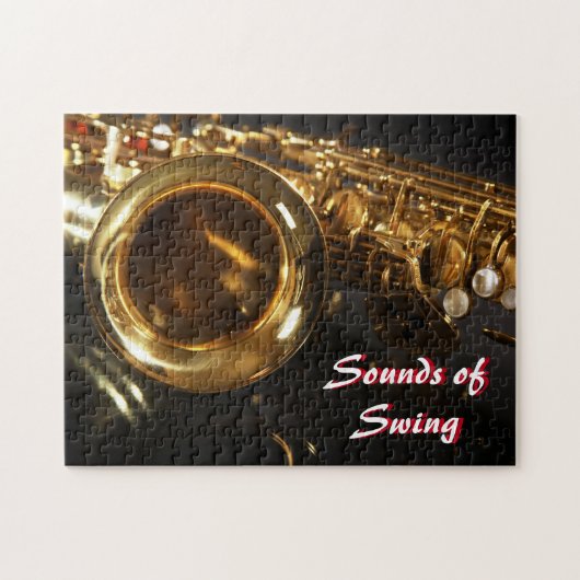 Puzzle Saxophone pivotant (Horizontal)