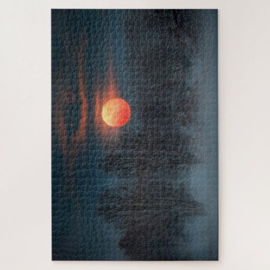 Puzzle Scalenghe en Piémont, Italie (Vertical)