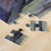 Puzzle Scandinave Idyllic Cold Winter Night Pleine lune (Côté)