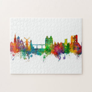 Puzzle Scarborough England Skyline