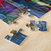 Puzzle Scarecrow Mahon Bay Festival Nouvelle-Écosse. (Côté)