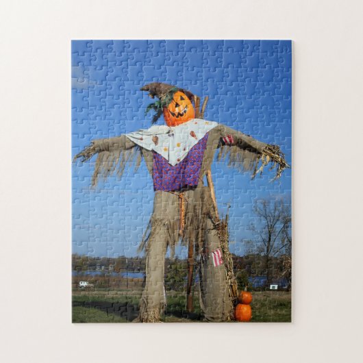 Puzzle Scarecrow Minnesota. (Vertical)