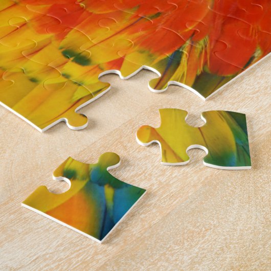 Puzzle Scarlet Macaw (Côté)