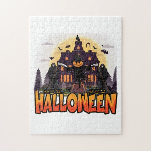Puzzle Scary House (Vertical)