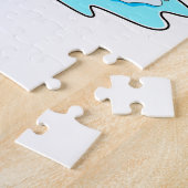 Puzzle Sceau à la pêche avec canne à pêche (Côté)