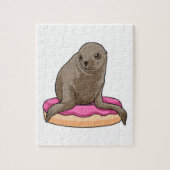 Puzzle Sceau avec beigne (Vertical)