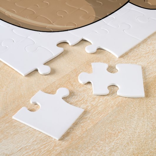 Puzzle Sceau avec gâteau (Côté)