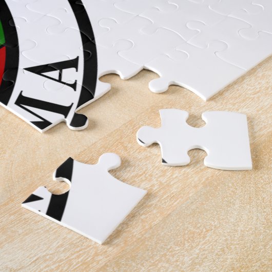 Puzzle Sceau de l'Alabama. (Côté)