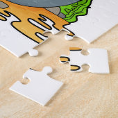 Puzzle Sceau roi avec couronne (Côté)