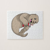 Puzzle Sceller avec de la boue avec de la paille (Horizontal)