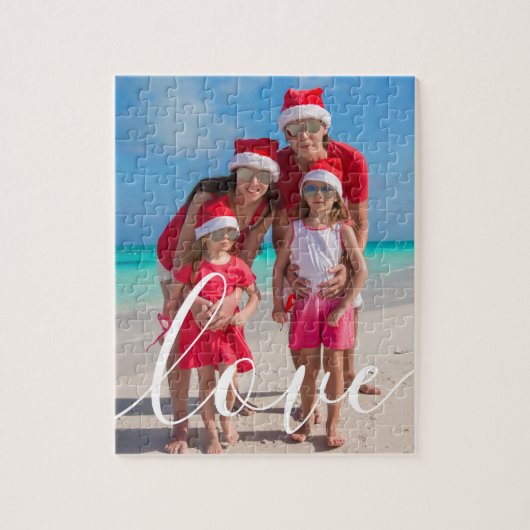 Puzzle Scénario d'amour de photo de famille (Vertical)