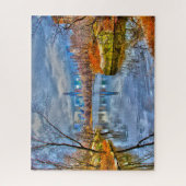 Puzzle Scène Abstraite. Central Park New York. (Vertical)